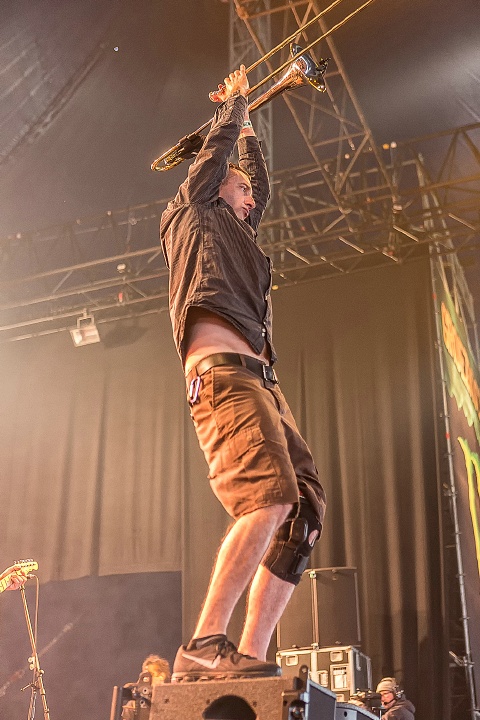 Less Than Jake @ Groezrock 2016, picture 22, photographed by Edwin Houdevelt - FrontView Magazine