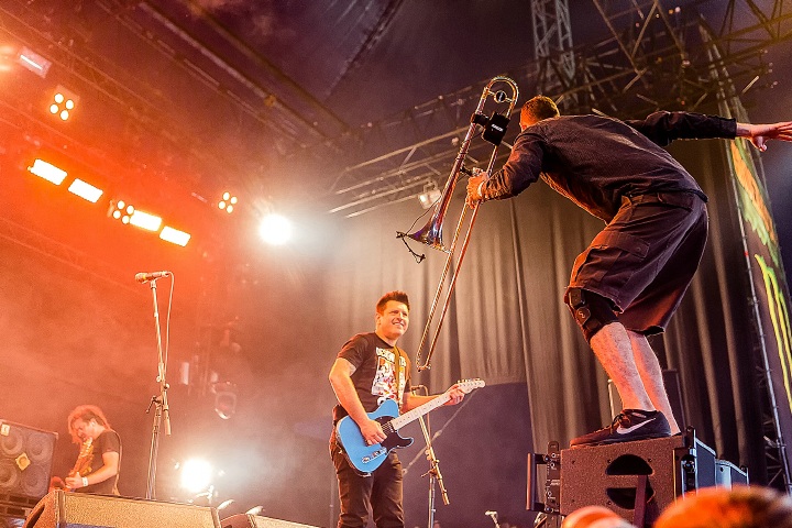 Less Than Jake @ Groezrock 2016, picture 23, photographed by Edwin Houdevelt - FrontView Magazine