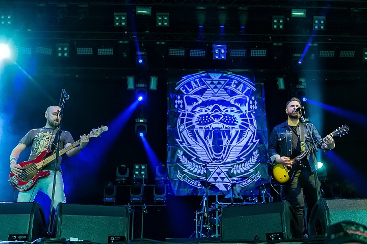 Flatcat @ Groezrock 2016, foto 13, foto's door Edwin Houdevelt - FrontView Magazine