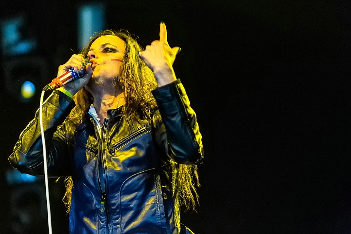 Juliette & The Licks @ Groezrock 2016, foto 7, foto's door Edwin Houdevelt - FrontView Magazine