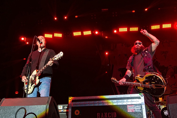 Rancid @ Groezrock 2016, foto 1, foto's door Edwin Houdevelt - FrontView Magazine