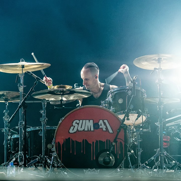 Sum 41 @ Groezrock 2016, foto 11, foto's door Edwin Houdevelt - FrontView Magazine