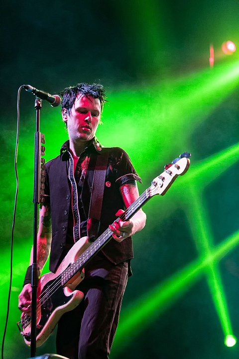 Sum 41 @ Groezrock 2016, foto 13, foto's door Edwin Houdevelt - FrontView Magazine