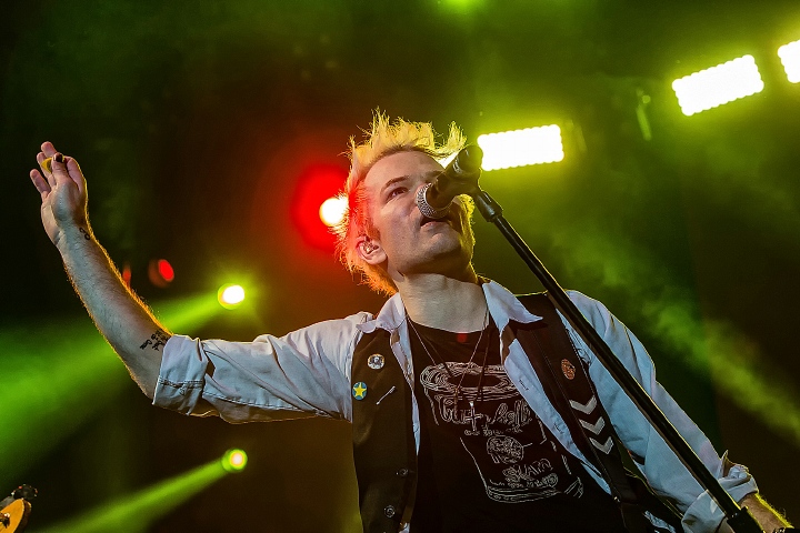 Sum 41 @ Groezrock 2016, foto 18, foto's door Edwin Houdevelt - FrontView Magazine