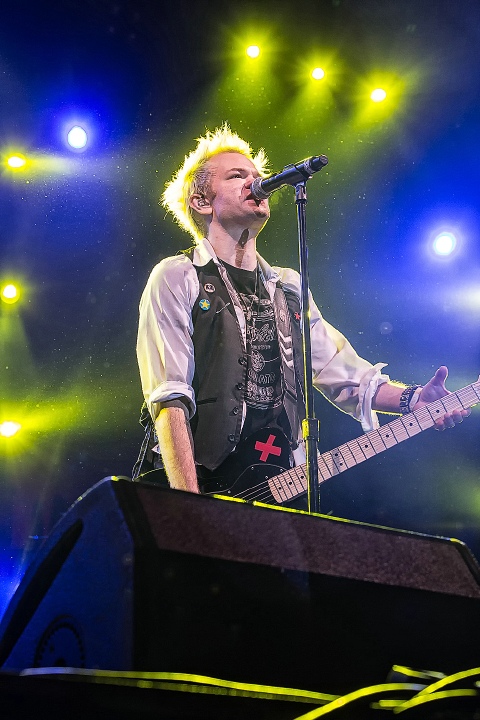 Sum 41 @ Groezrock 2016, foto 24, foto's door Edwin Houdevelt - FrontView Magazine