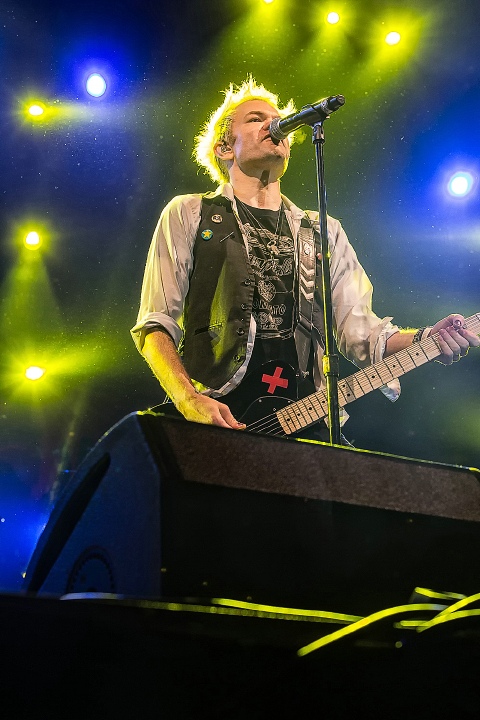 Sum 41 @ Groezrock 2016, foto 25, foto's door Edwin Houdevelt - FrontView Magazine