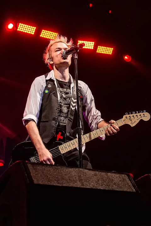Sum 41 @ Groezrock 2016, foto 37, foto's door Edwin Houdevelt - FrontView Magazine