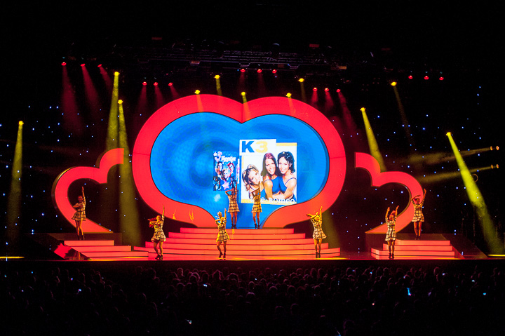 K3 - allerlaatste afscheidsshow @ Lotto Arena, foto 3, foto's door Goele Bormans - FrontView Magazine