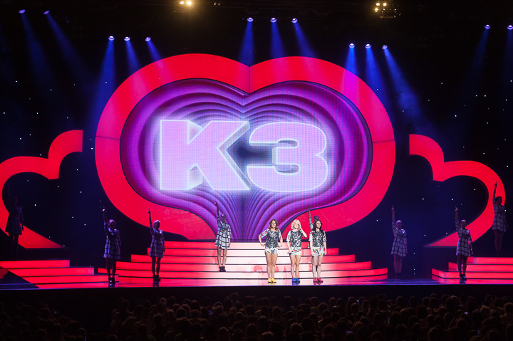 K3 - allerlaatste afscheidsshow @ Lotto Arena, foto 8, foto's door Goele Bormans - FrontView Magazine