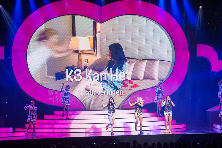 K3 - allerlaatste afscheidsshow @ Lotto Arena, foto 13, foto's door Goele Bormans - FrontView Magazine