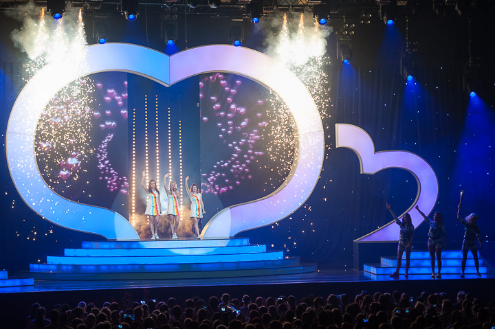 K3 - allerlaatste afscheidsshow @ Lotto Arena, foto 16, foto's door Goele Bormans - FrontView Magazine