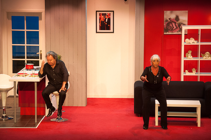 Zij en ik da geft ne kick @ echt Antwaarps teater, picture 2, photographed by Goele Bormans - FrontView Magazine