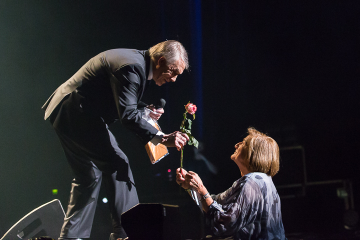 Salvatore Adamo in concert @ Kursaal te Oostende, picture 26, photographed by Guy Danneels - FrontView Magazine