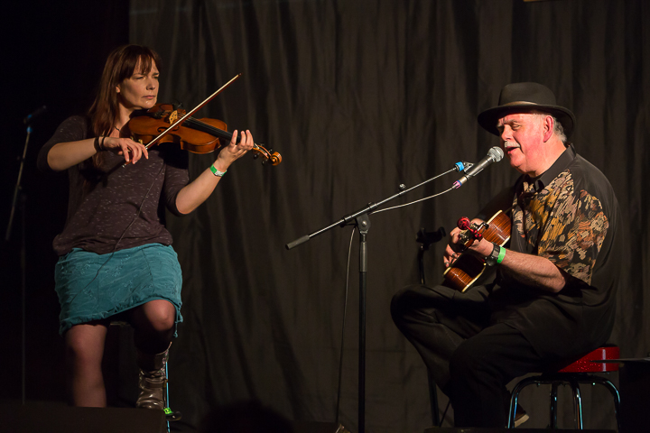 Dave Peabody & Regina Mudrich @ Duvelblues, picture 15, photographed by Marc Verdonck - FrontView Magazine