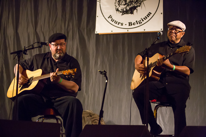 Larry Garner & Michael van Merwyk @ Duvelblues, picture 5, photographed by Marc Verdonck - FrontView Magazine