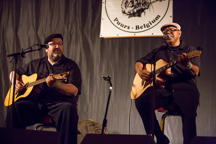 Larry Garner & Michael van Merwyk @ Duvelblues, picture 7, photographed by Marc Verdonck - FrontView Magazine