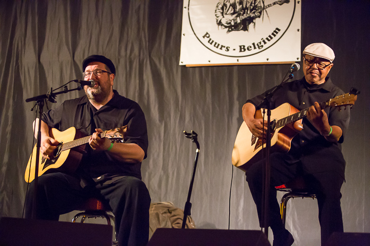 Larry Garner & Michael van Merwyk @ Duvelblues, picture 9, photographed by Marc Verdonck - FrontView Magazine