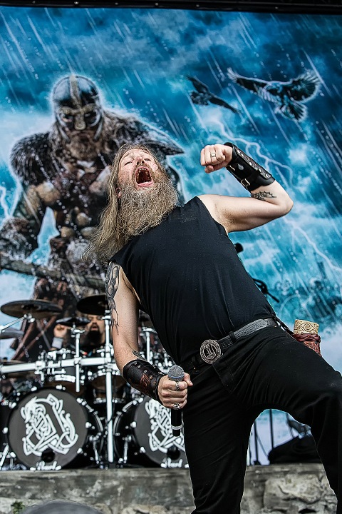Amon Amarth @ Rock Am Ring 2016, picture 8, photographed by Edwin Houdevelt - FrontView Magazine