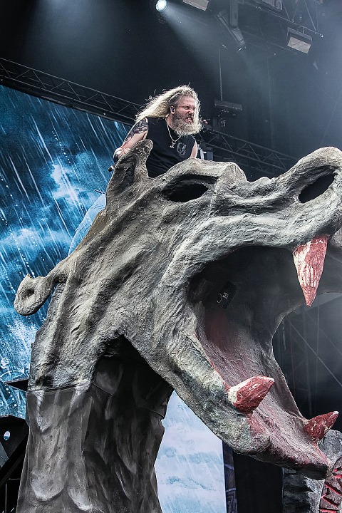 Amon Amarth @ Rock Am Ring 2016, picture 13, photographed by Edwin Houdevelt - FrontView Magazine