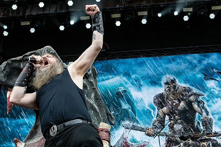 Amon Amarth @ Rock Am Ring 2016, picture 26, photographed by Edwin Houdevelt - FrontView Magazine