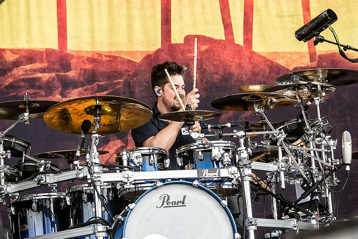 Breaking Benjamin @ Rock Am Ring 2016, picture 10, photographed by Edwin Houdevelt - FrontView Magazine