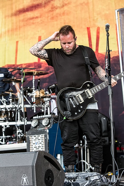 Breaking Benjamin @ Rock Am Ring 2016, picture 12, photographed by Edwin Houdevelt - FrontView Magazine