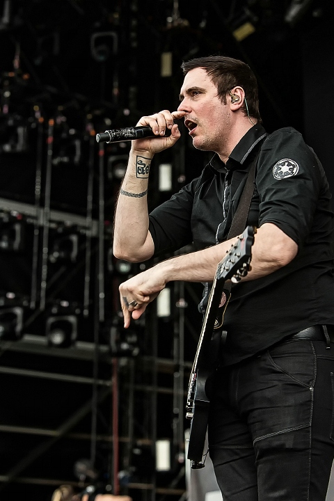 Breaking Benjamin @ Rock Am Ring 2016, picture 13, photographed by Edwin Houdevelt - FrontView Magazine
