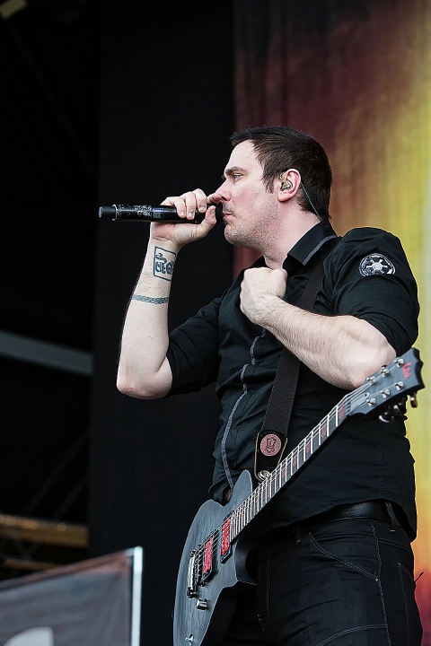 Breaking Benjamin @ Rock Am Ring 2016, picture 16, photographed by Edwin Houdevelt - FrontView Magazine