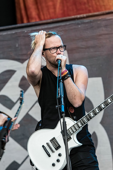 Breaking Benjamin @ Rock Am Ring 2016, picture 20, photographed by Edwin Houdevelt - FrontView Magazine