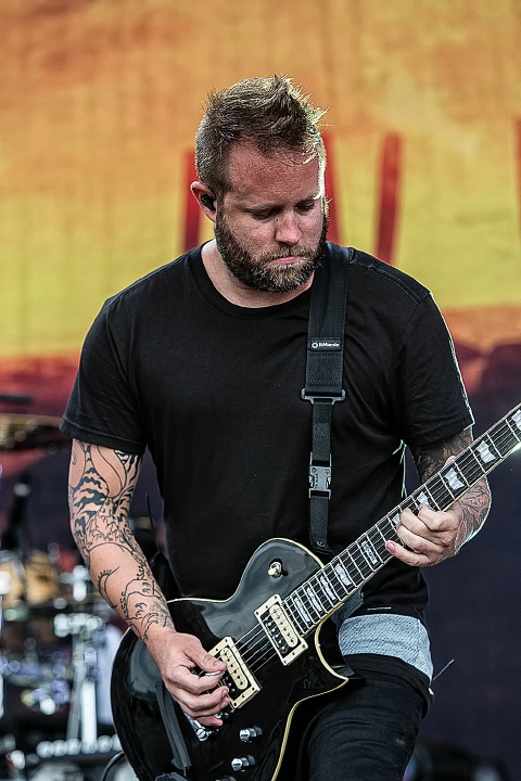 Breaking Benjamin @ Rock Am Ring 2016, picture 21, photographed by Edwin Houdevelt - FrontView Magazine