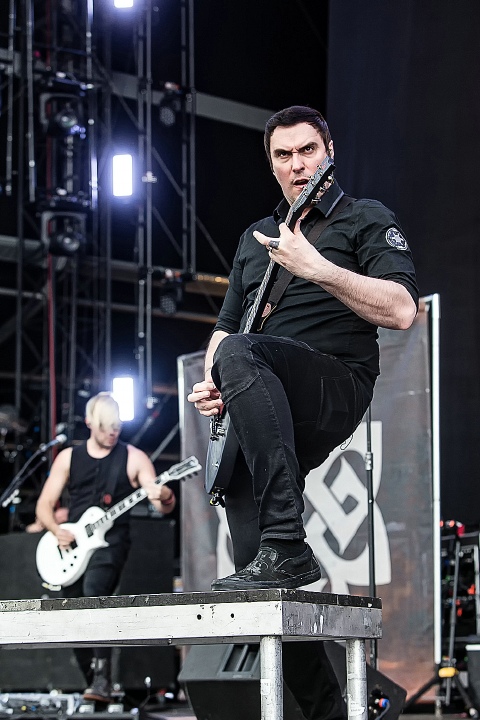 Breaking Benjamin @ Rock Am Ring 2016, picture 23, photographed by Edwin Houdevelt - FrontView Magazine