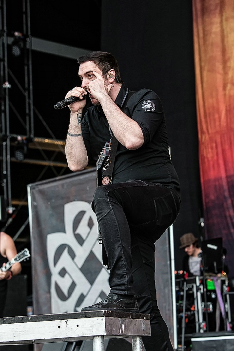 Breaking Benjamin @ Rock Am Ring 2016, picture 24, photographed by Edwin Houdevelt - FrontView Magazine