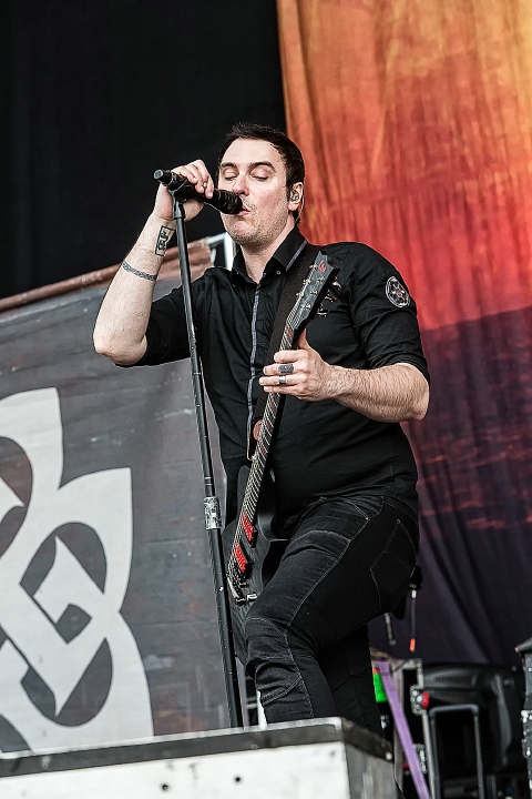 Breaking Benjamin @ Rock Am Ring 2016, picture 26, photographed by Edwin Houdevelt - FrontView Magazine