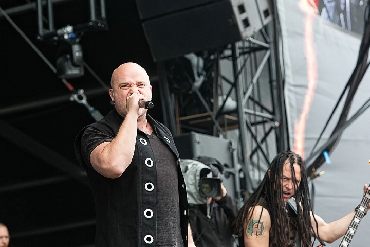 Disturbed @ Rock Am Ring 2016, picture 11, photographed by Edwin Houdevelt - FrontView Magazine