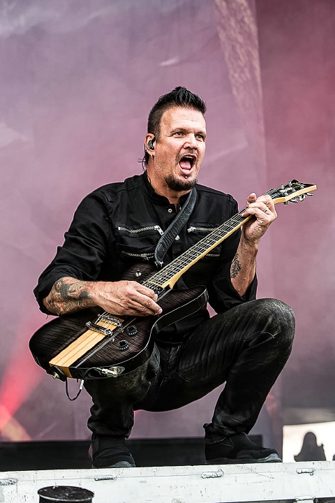 Disturbed @ Rock Am Ring 2016, picture 13, photographed by Edwin Houdevelt - FrontView Magazine