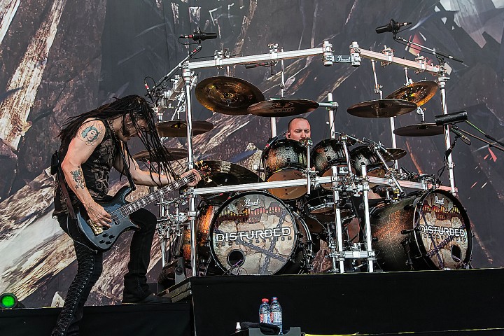 Disturbed @ Rock Am Ring 2016, picture 27, photographed by Edwin Houdevelt - FrontView Magazine