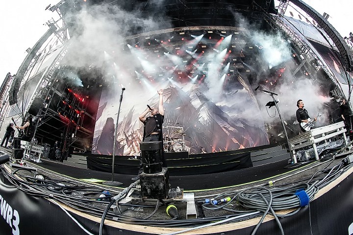 Disturbed @ Rock Am Ring 2016, picture 30, photographed by Edwin Houdevelt - FrontView Magazine