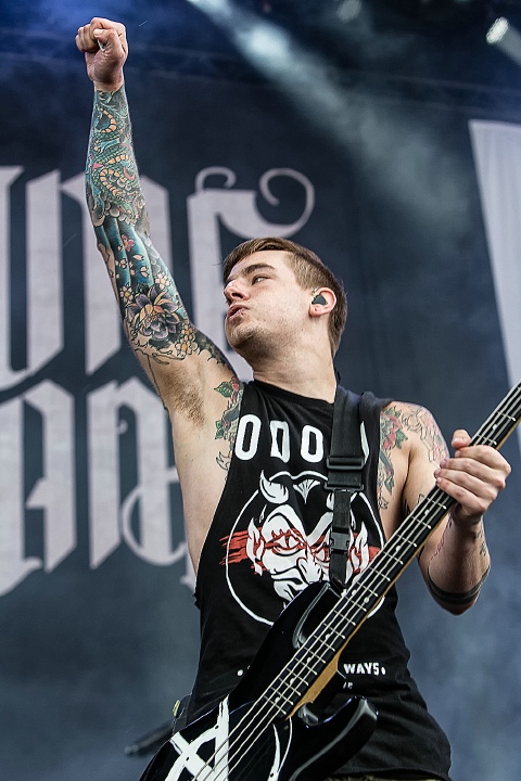 We Came As Romans @ Rock Am Ring 2016, picture 6, photographed by Edwin Houdevelt - FrontView Magazine