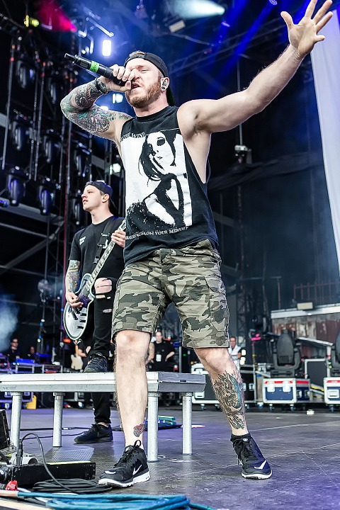 We Came As Romans @ Rock Am Ring 2016, picture 9, photographed by Edwin Houdevelt - FrontView Magazine