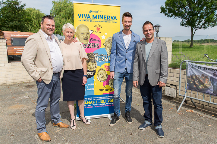 Viva Minerva persvoorstelling @ Café Minerva te Antwerpen, foto 17, foto's door Guy Danneels - FrontView Magazine