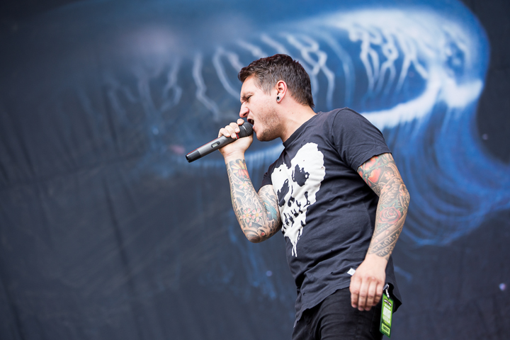A Caustic Fate @ NOVA ROCK 2016, foto 1, foto's door Dorien Goetschalckx - FrontView Magazine