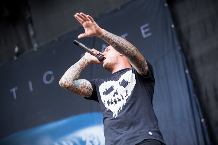 A Caustic Fate @ NOVA ROCK 2016, foto 12, foto's door Dorien Goetschalckx - FrontView Magazine