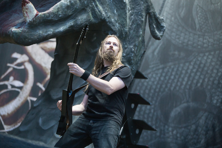 Amon Amarth @ NOVA ROCK 2016, foto 6, foto's door Dorien Goetschalckx - FrontView Magazine