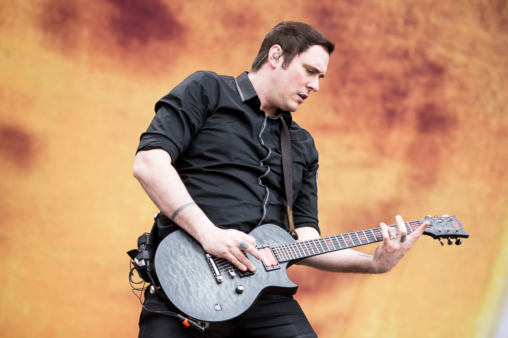 Breaking Benjamin @ NOVA ROCK 2016, foto 3, foto's door Dorien Goetschalckx - FrontView Magazine