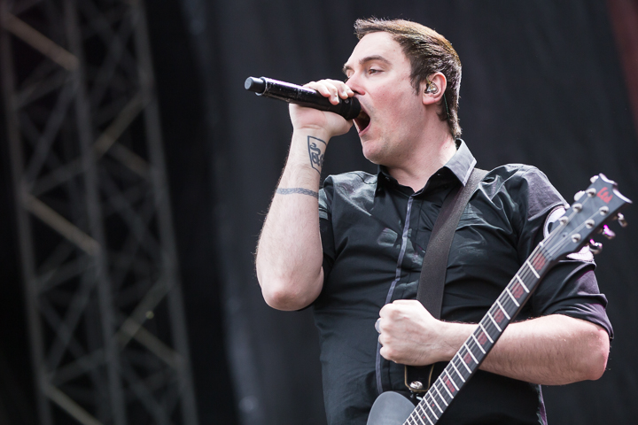 Breaking Benjamin @ NOVA ROCK 2016, foto 7, foto's door Dorien Goetschalckx - FrontView Magazine