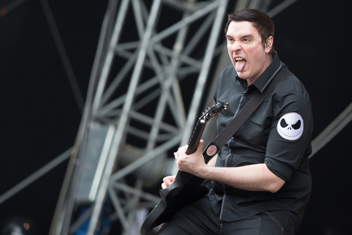 Breaking Benjamin @ NOVA ROCK 2016, foto 12, foto's door Dorien Goetschalckx - FrontView Magazine