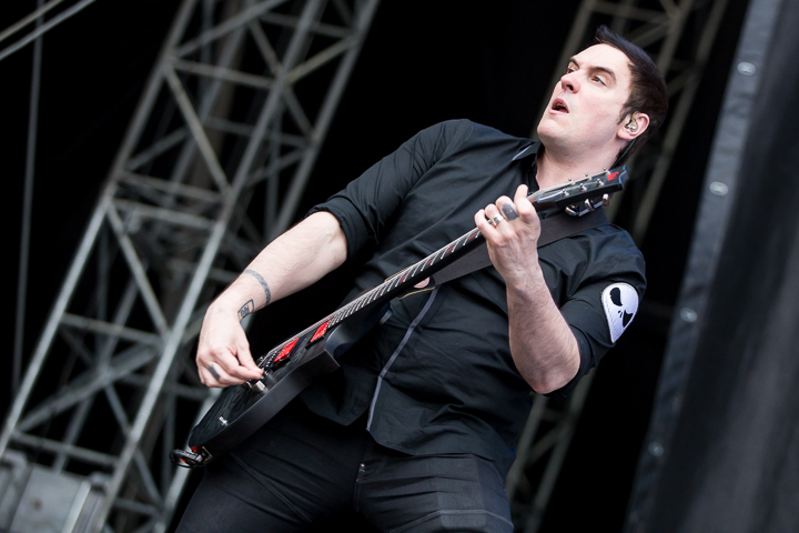 Breaking Benjamin @ NOVA ROCK 2016, foto 14, foto's door Dorien Goetschalckx - FrontView Magazine
