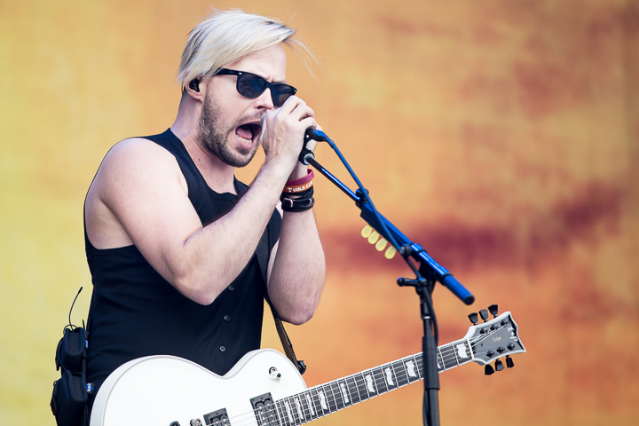 Breaking Benjamin @ NOVA ROCK 2016, foto 15, foto's door Dorien Goetschalckx - FrontView Magazine