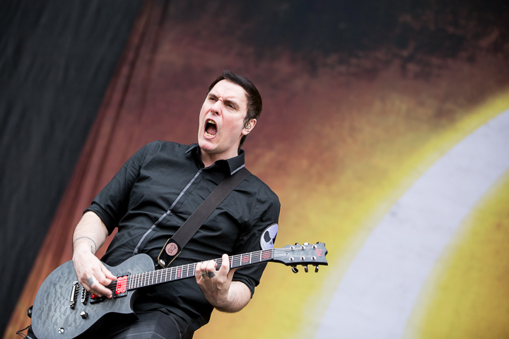 Breaking Benjamin @ NOVA ROCK 2016, foto 18, foto's door Dorien Goetschalckx - FrontView Magazine