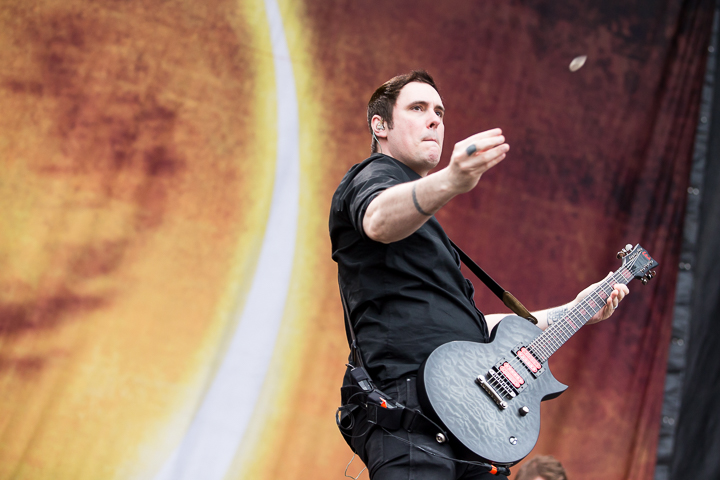 Breaking Benjamin @ NOVA ROCK 2016, foto 20, foto's door Dorien Goetschalckx - FrontView Magazine